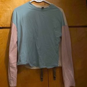 Multi Color Pastel Top